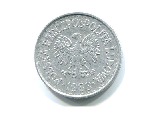 POLSKA. 1 złoty 1983.