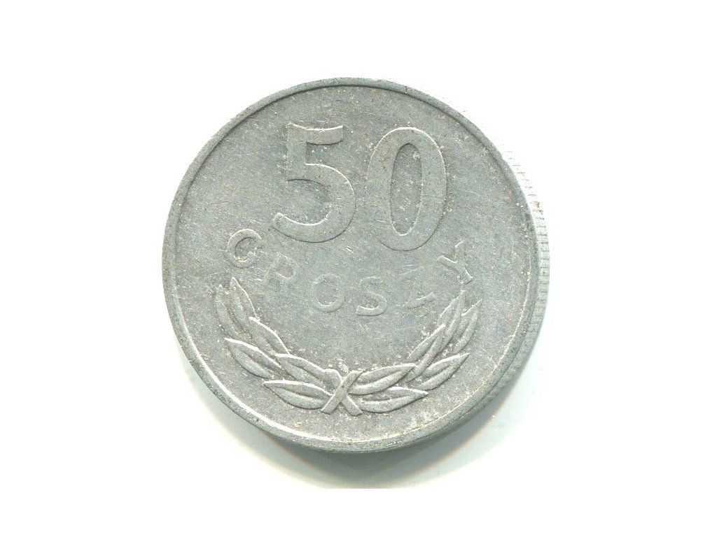 POLSKA. 50 groszy 1977. Y-48.1