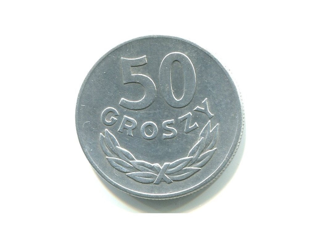 POLSKA. 50 groszy 1976. Y-48.1