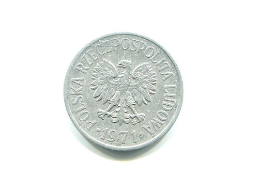 POLSKA. 20 groszy 1971.