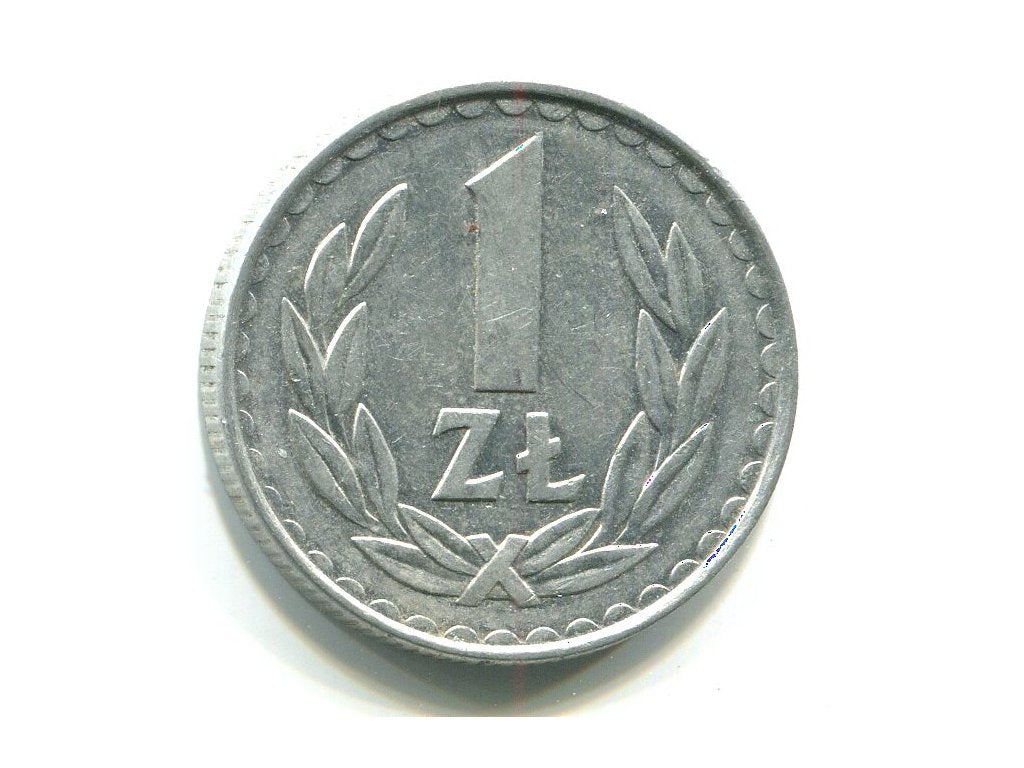 POLSKA. 1 złoty 1985.