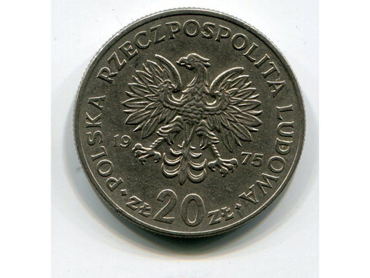 POLSKA. 20 złotych 1975. Nowotka.