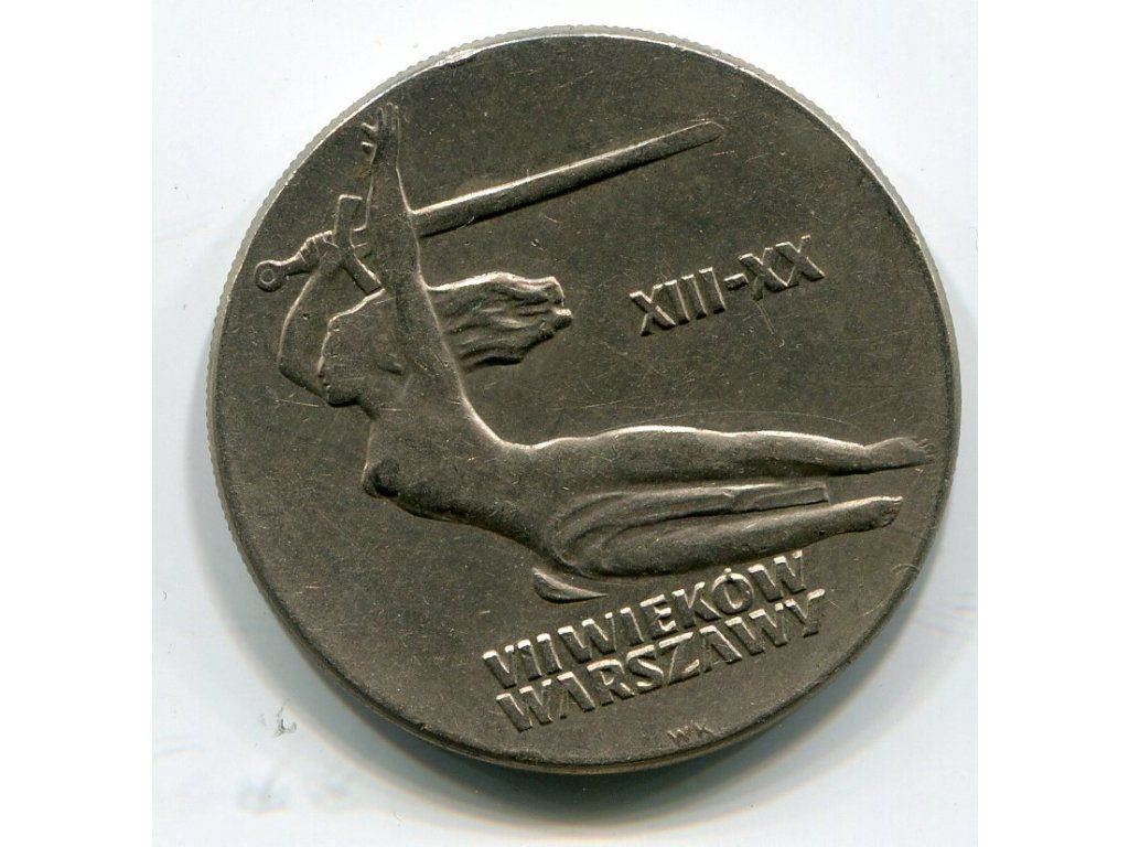 POLSKA. 10 złotych 1965. Nike.