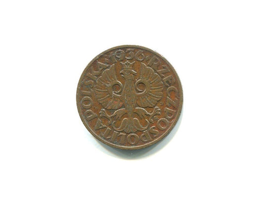 POLSKA. 2 grosze 1936.