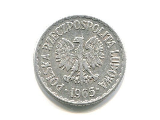 POLSKA. 1 złoty 1965.