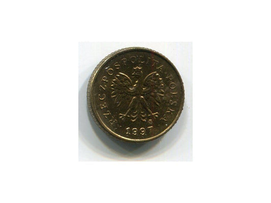 POLSKA. 1 grosz 1997.