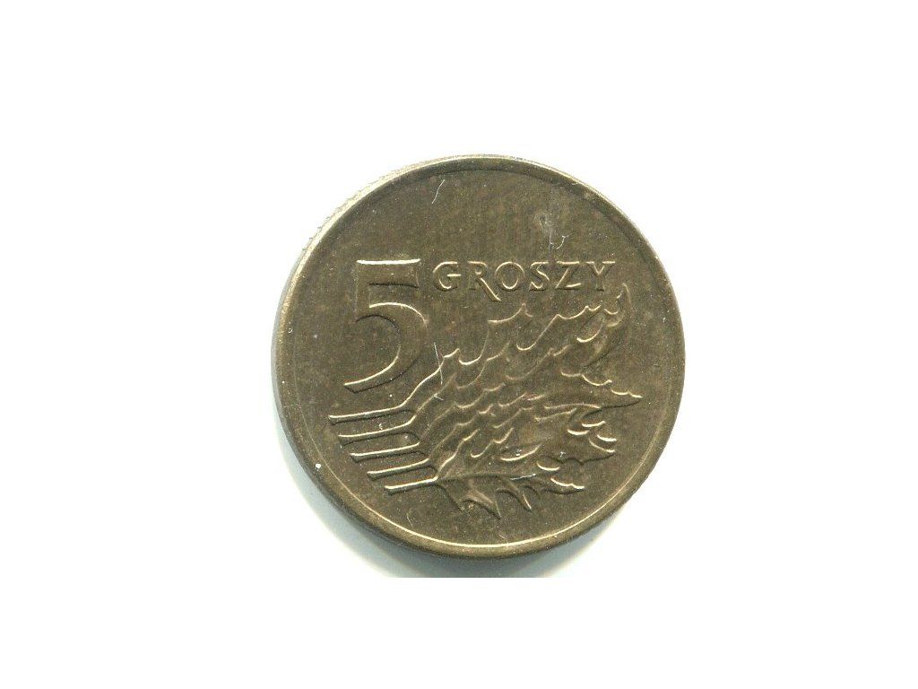 POLSKA. 5 groszy 1992.