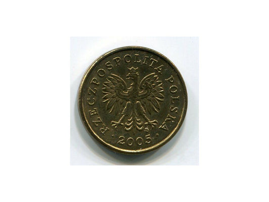 POLSKA. 2 grosze 2005.