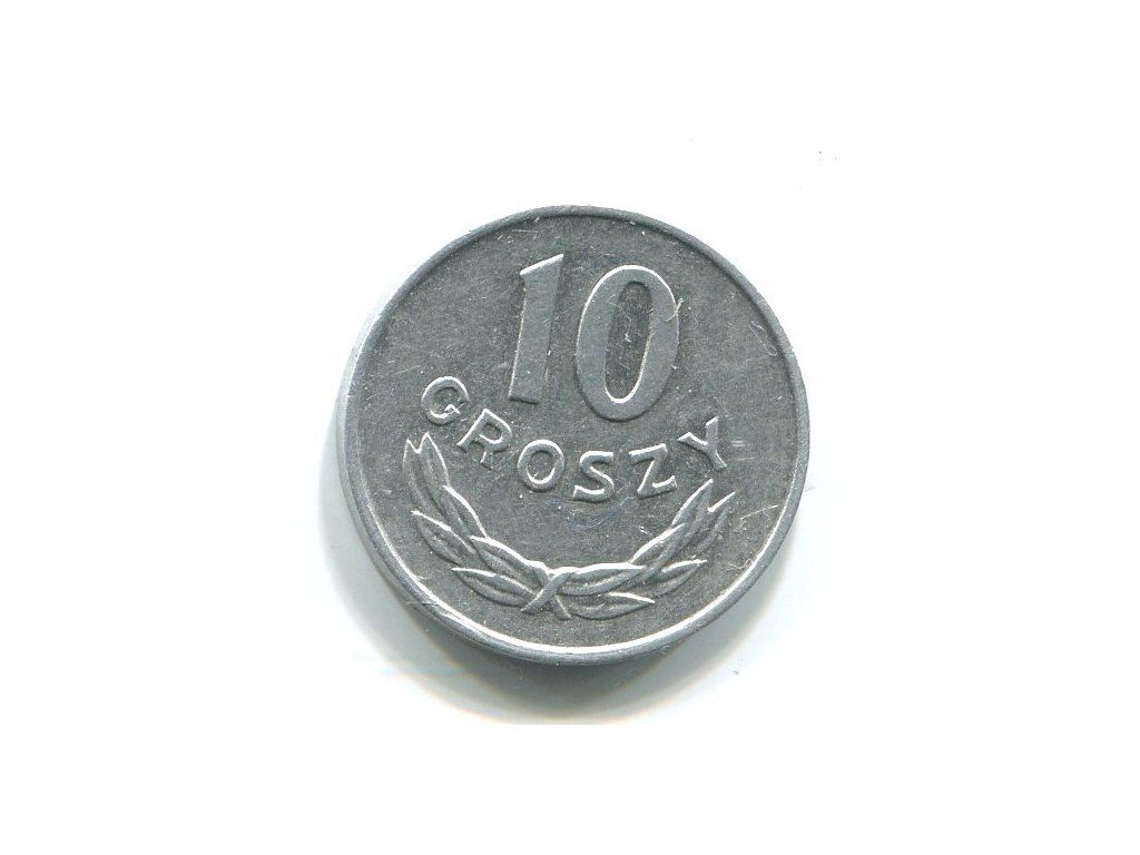 POLSKA. 10 groszy 1977.