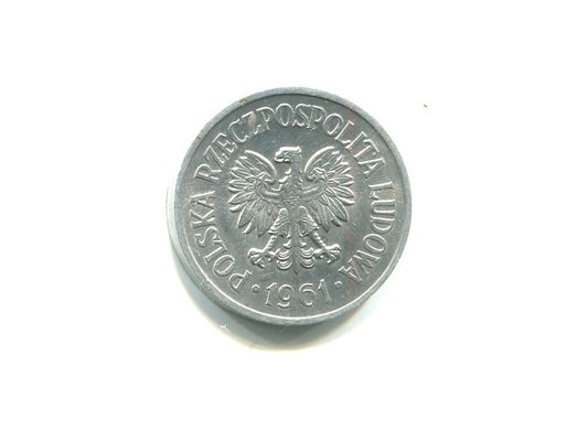 POLSKA. 10 groszy 1961. Y-AA47