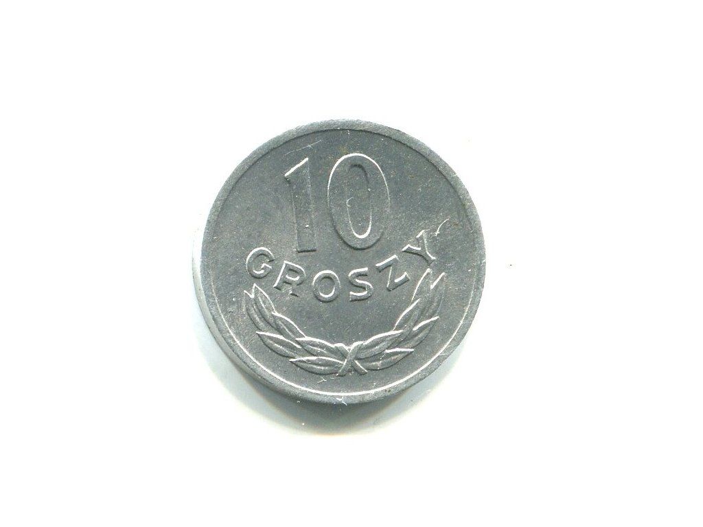 POLSKA. 10 groszy 1961. Y-AA47