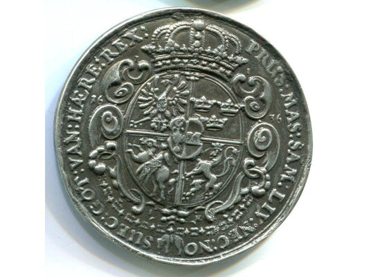 REPLIKA - POLSKA. Władysław IV. Wasa. Tolara 1636.