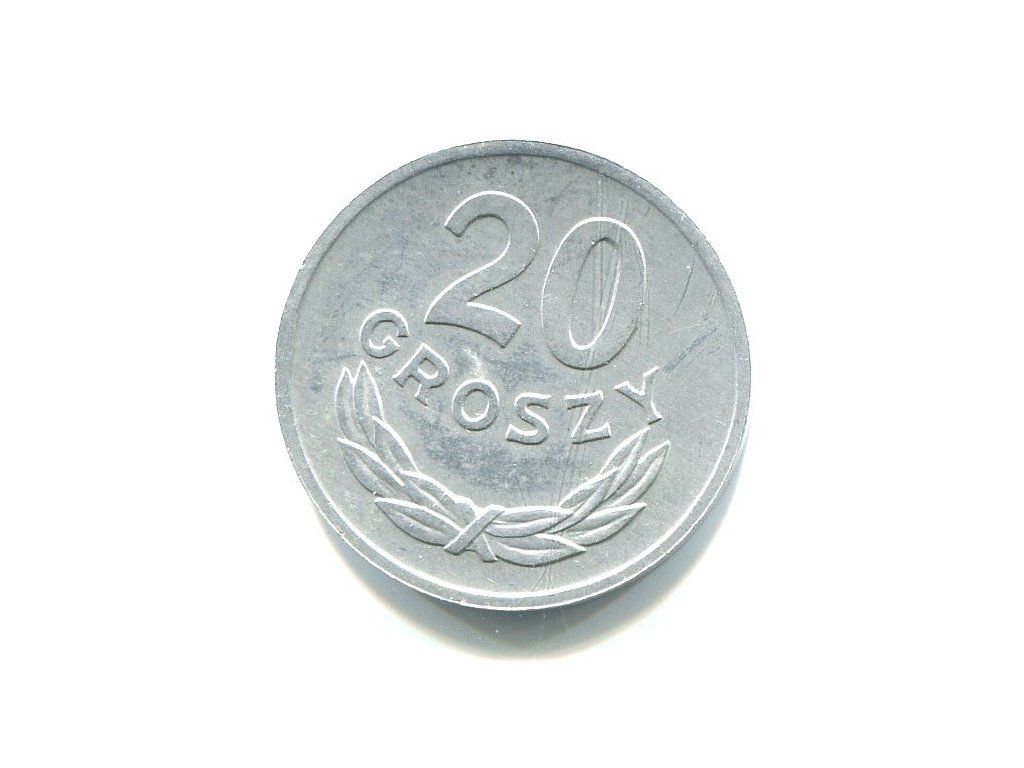 POLSKA. 20 groszy 1976.