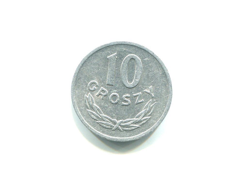 POLSKA. 10 groszy 1971.