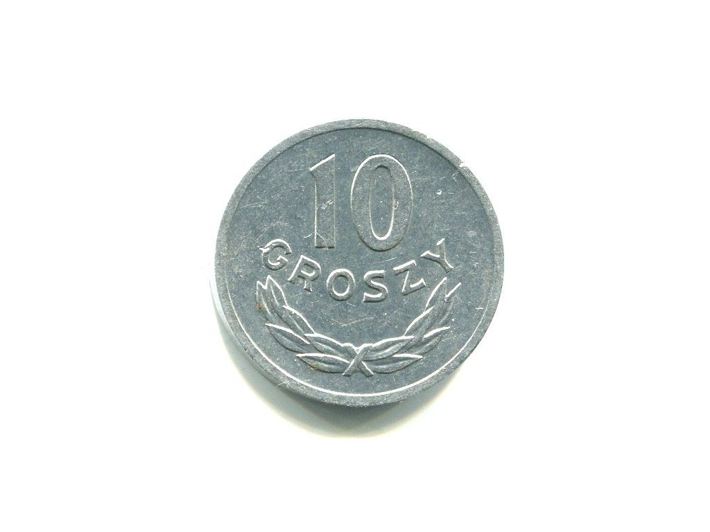 POLSKA. 10 groszy 1975.