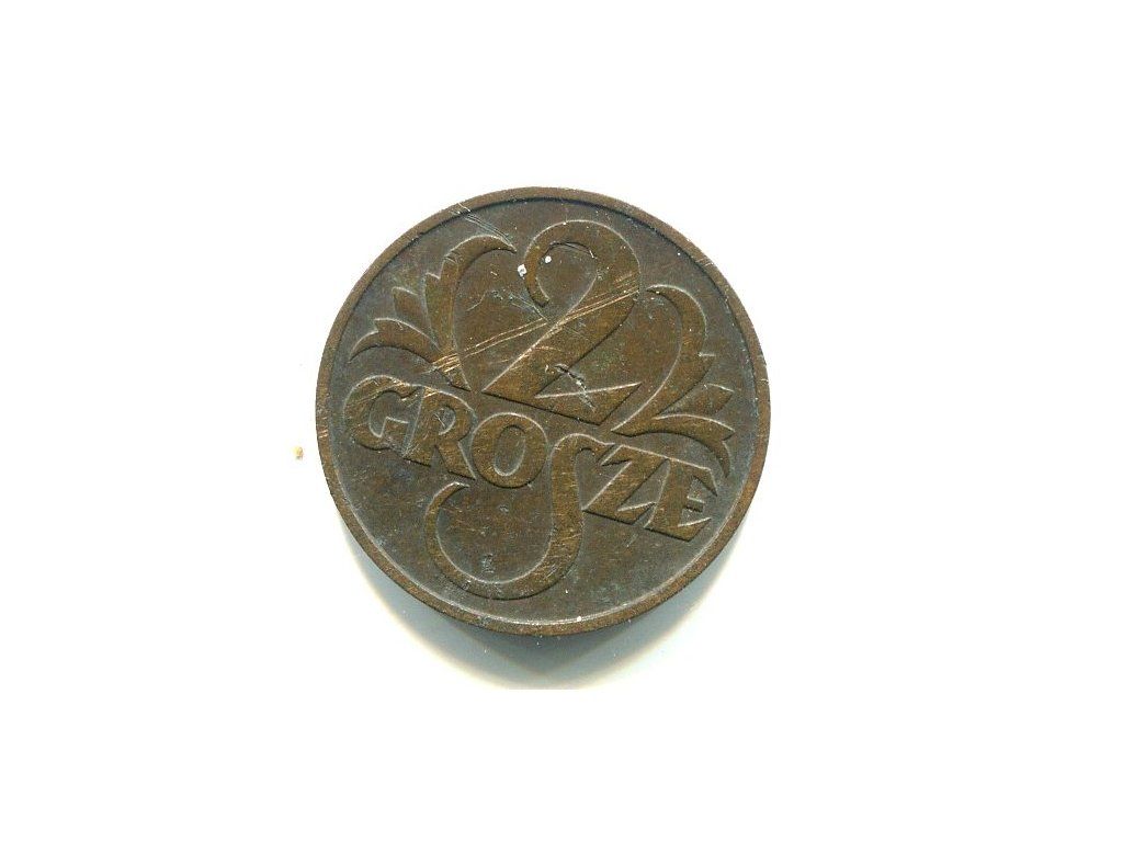 POLSKA. 2 grosze 1933.