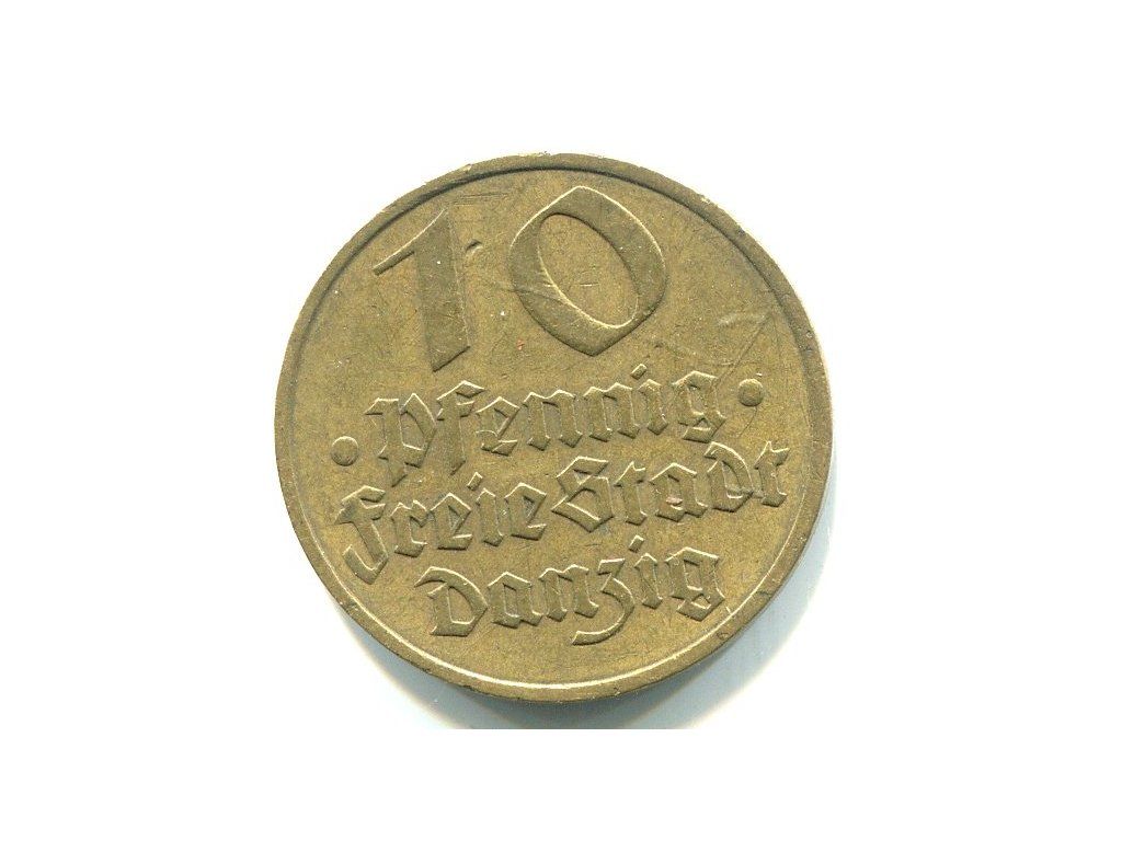 DANZYG / Gdańsk. 10 fenigów 1932.