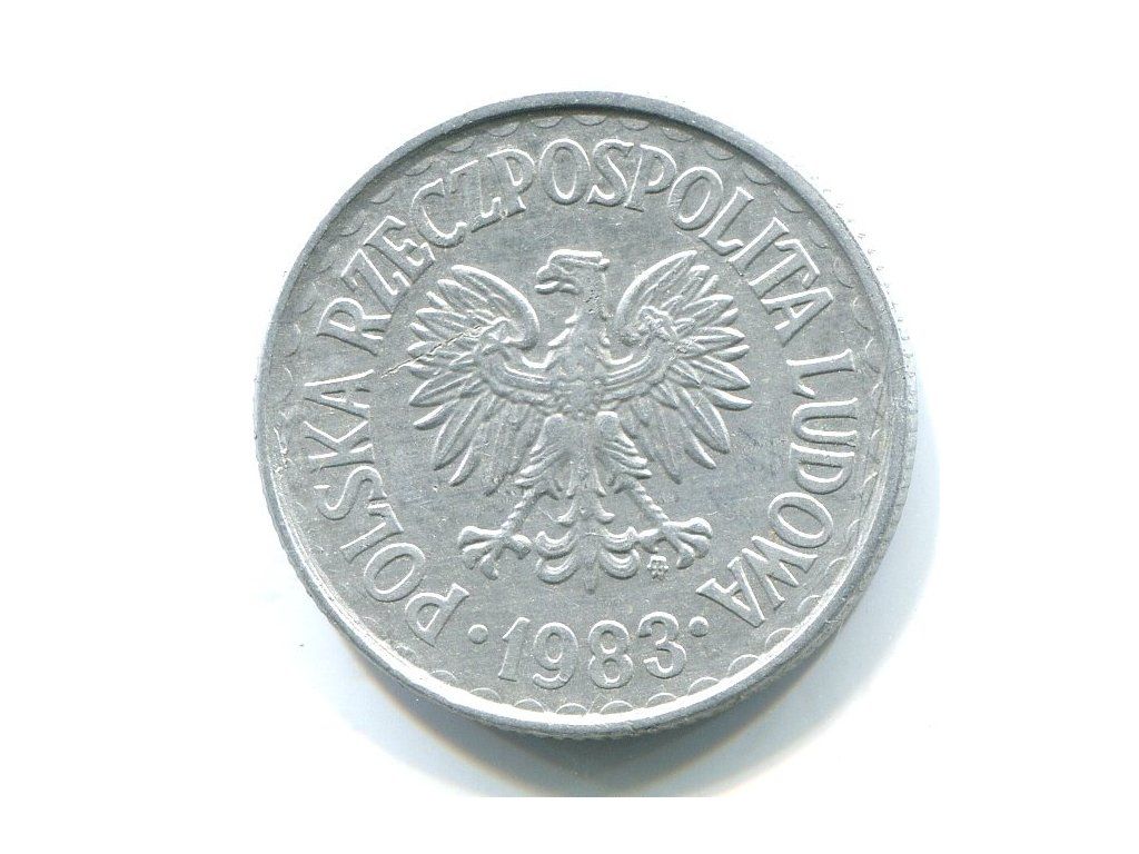 POLSKA. 1 złoty 1983.