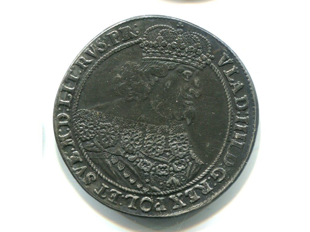 POLSKA. Władysław IV. Wasa. Tolar 1641. Gdańsk. REPLIKA.
