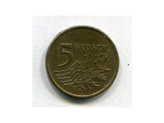 POLSKA. 5 groszy 2000.