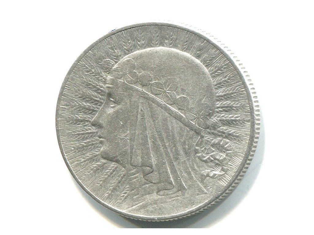 POLSKA. 5 złotych 1934. Św. Jadwiga. Ag.