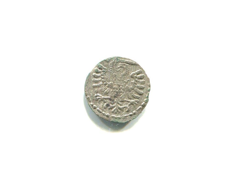 POLSKA. Zygmunt III Wasa. Denar 1596. Gdańsk. Ag.
