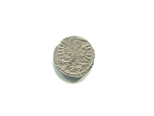 POLSKA. Zygmunt III Wasa. Denar 1596. Gdańsk. Ag.
