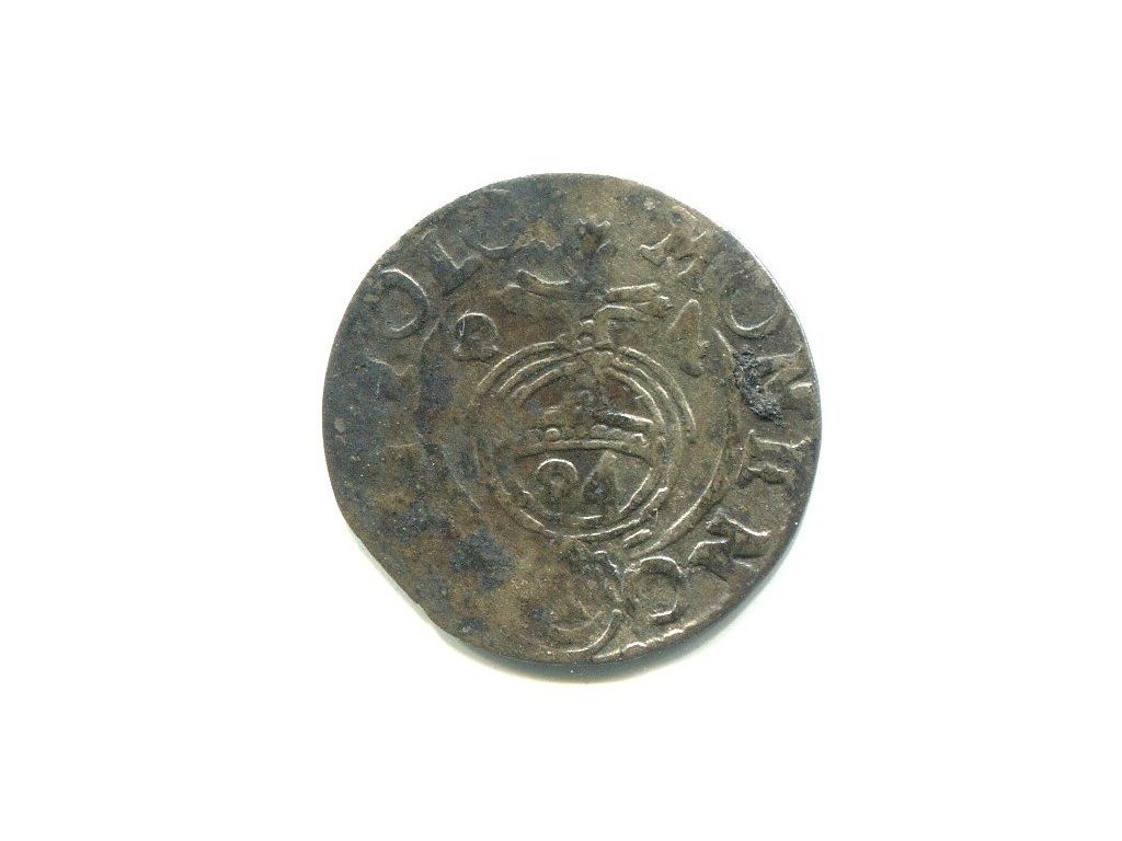 POLSKA. Zygmunt III Wasa. Póltorak 1624. Bydgoszcz. Ag.