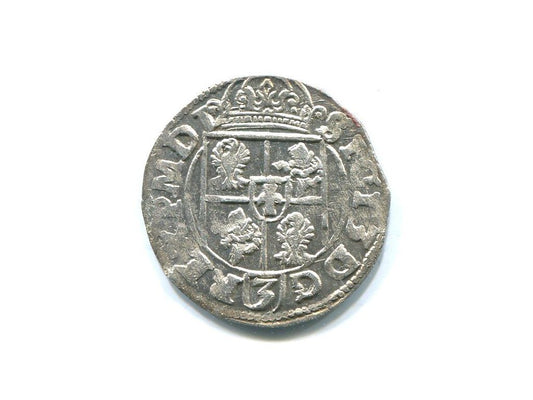POLSKA. Zygmunt III Wasa. Póltorak 1615. Kraków. Ag.