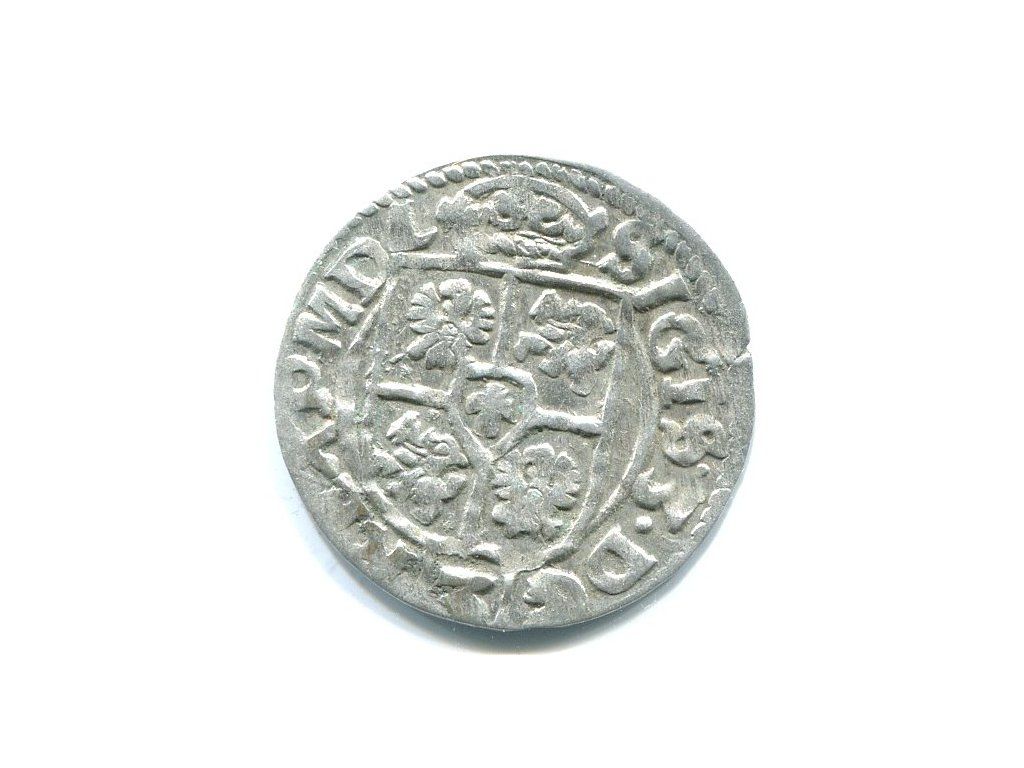 POLSKA. Zygmunt III Wasa. Póltorak 1614. Kraków. Ag.