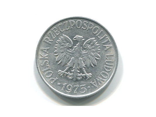 POLSKA. 50 groszy 1975. Y-48.1