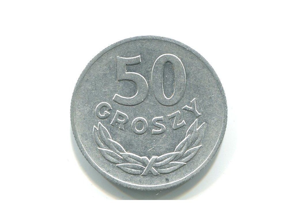 POLSKA. 50 groszy 1975. Y-48.1