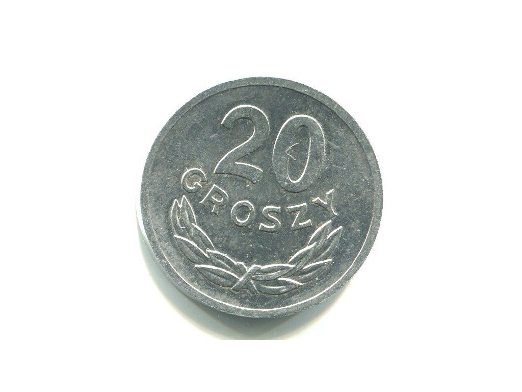 POLSKA. 20 groszy 1972.