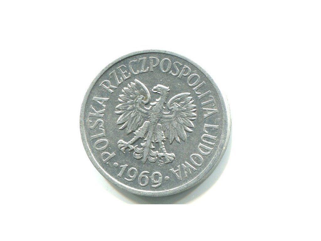 POLSKA. 20 groszy 1969. Y-A47