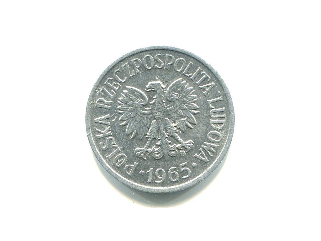 POLSKA. 20 groszy 1965. Y-A47
