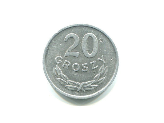 POLSKA. 20 groszy 1965. Y-A47