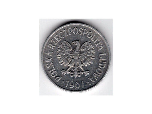 POLSKA. 20 groszy 1961. Y-A47