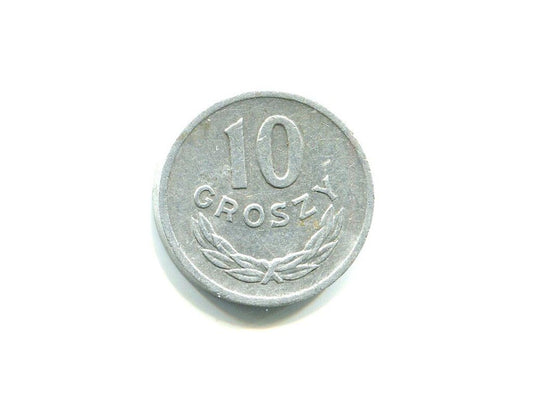 POLSKA. 10 groszy 1962. Y-AA47