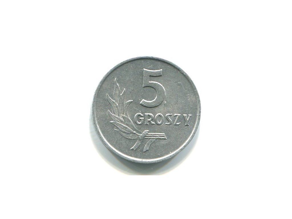 POLSKA. 5 groszy 1962. Y-A46