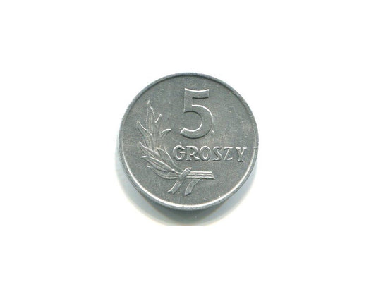 POLSKA. 5 groszy 1962. Y-A46