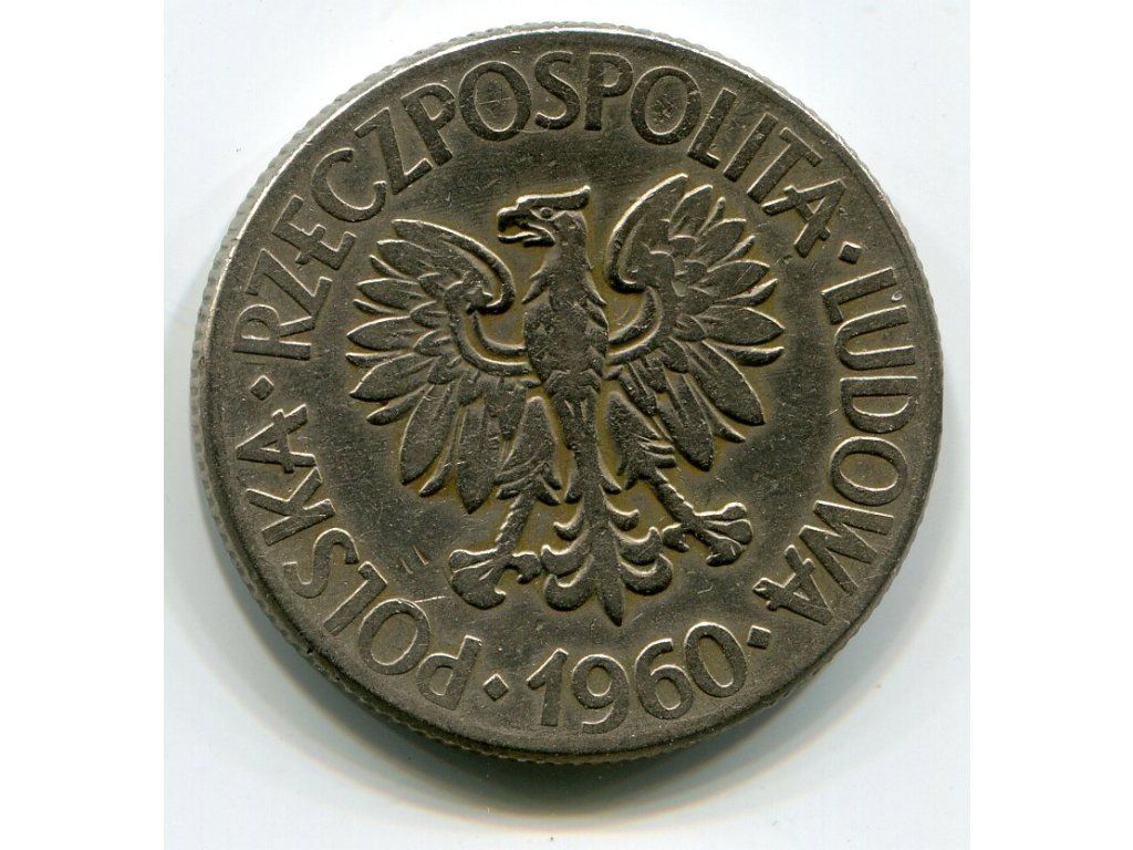 POLSKA. 10 złotych 1960. Kościuszko.