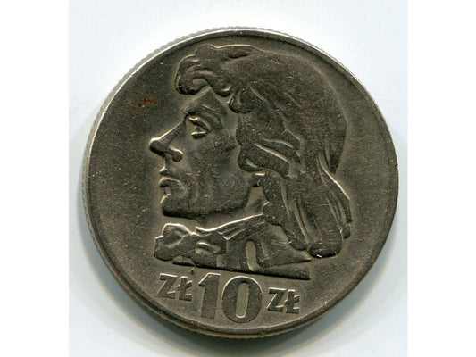 POLSKA. 10 złotych 1960. Kościuszko.