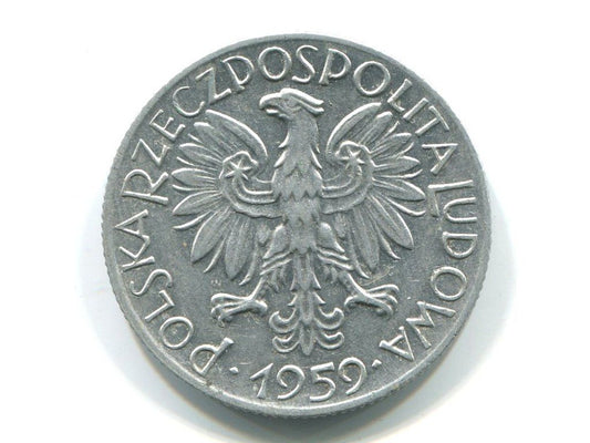 POLSKA. 5 złotych 1959.