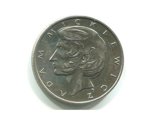 POLSKA. 10 złotych 1976. Adam Mickiewicz.