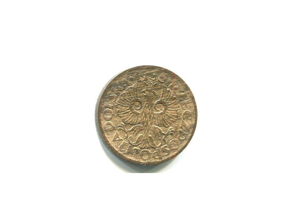 POLSKA. 1 grosz 1935.