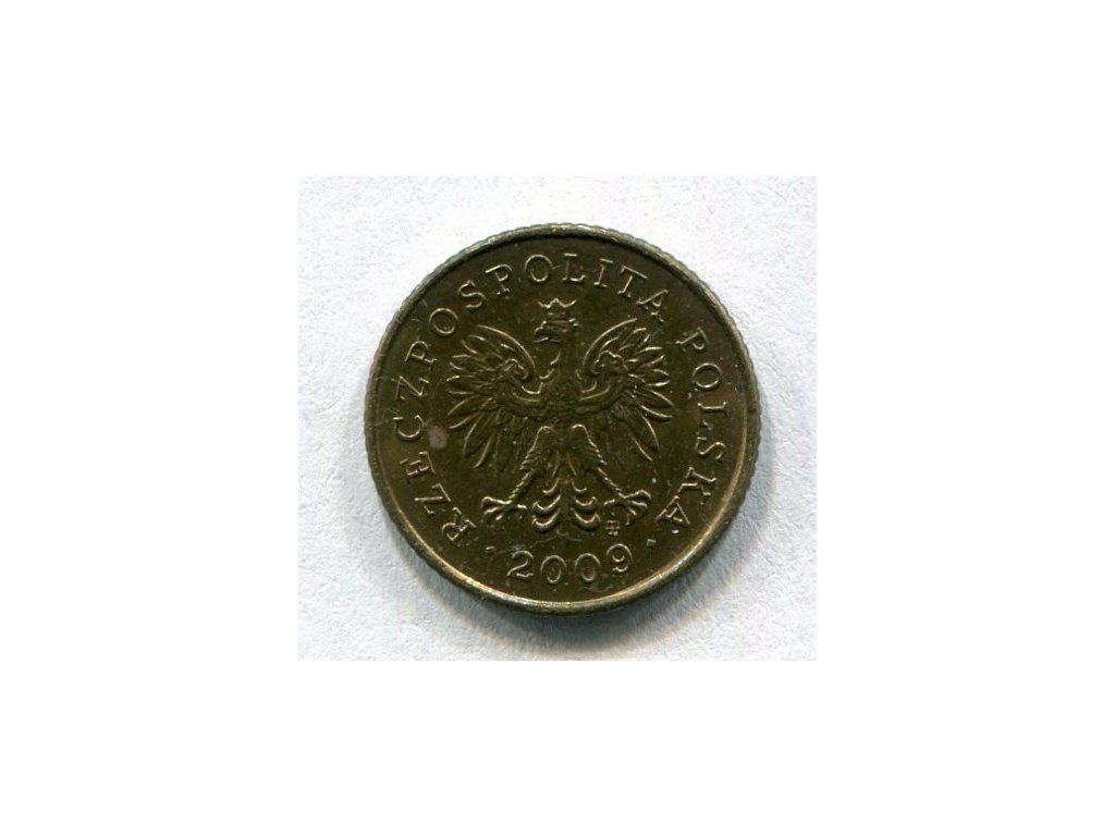 POLSKA. 1 grosz 2009.