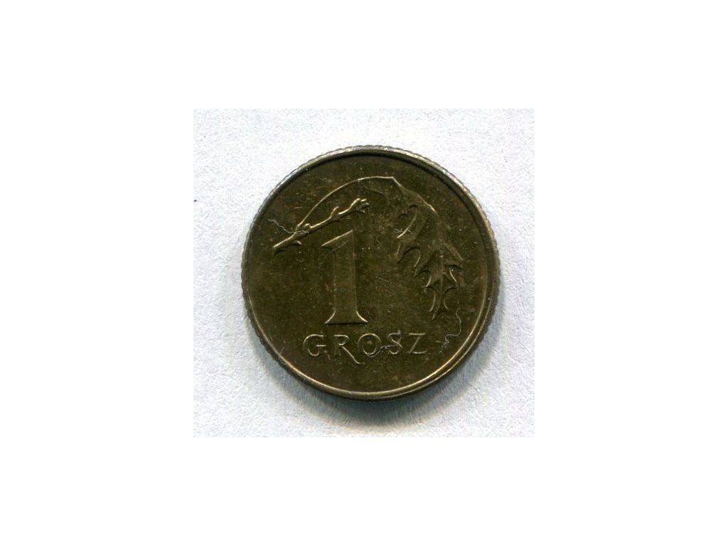 POLSKA. 1 grosz 2009.