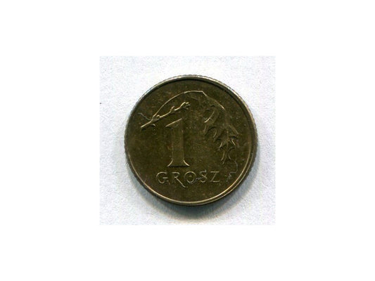 POLSKA. 1 grosz 2009.