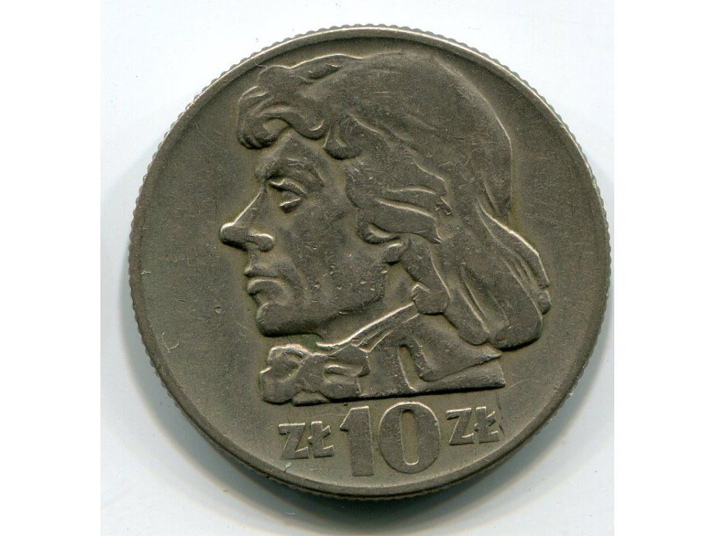 POLSKA. 10 złotych 1959. Kościuszko.