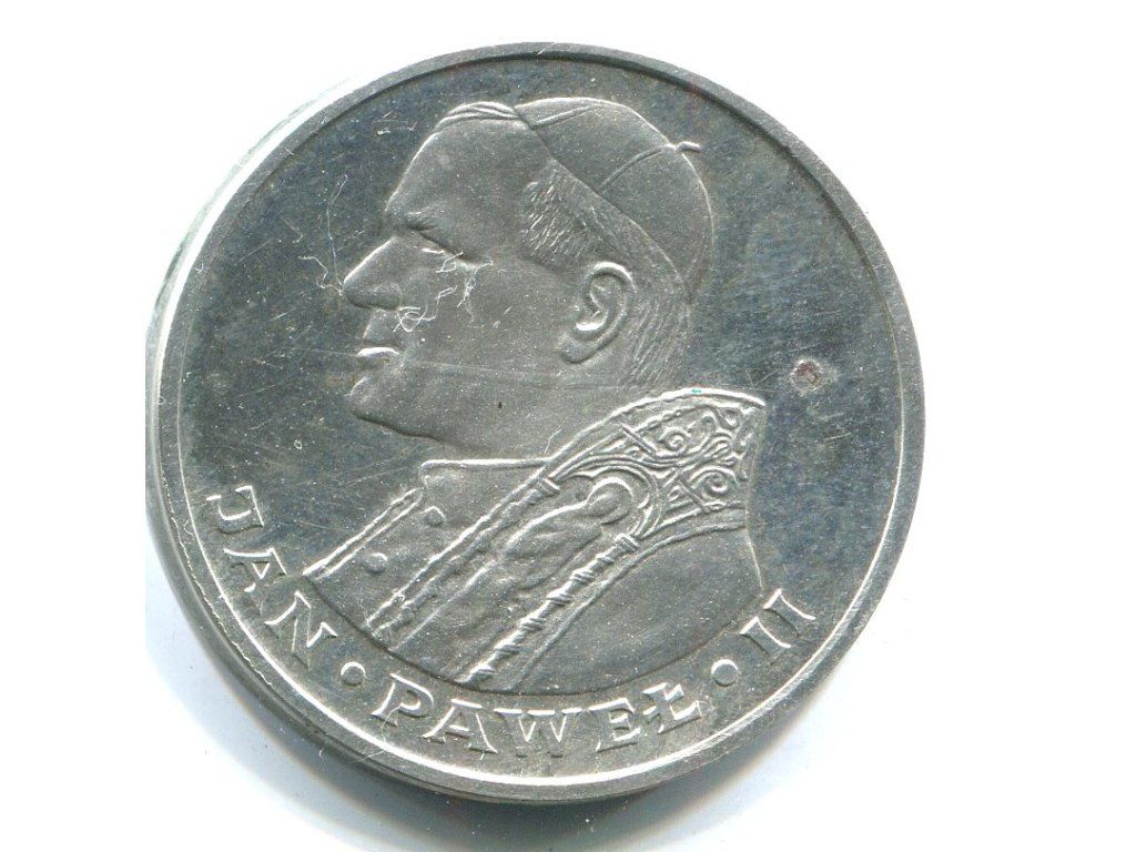 POLSKA. 1000 złotych 1982. Jan Paweł II. Ag.